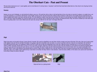 The Oberhart Cats
